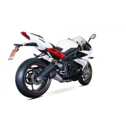 Silencieux SCORPION Serket conique Triumph DAYTONA 675 / R 2013-2016