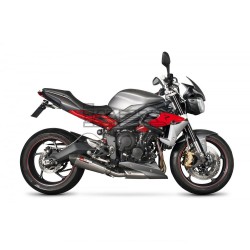 Silencieux SCORPION Serket conique Triumph STREET TRIPLE 675 / R 2013-2017