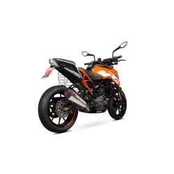 Silencieux SCORPION Serket conique Adapt.KTM 125 DUKE 2017-...