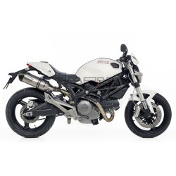 Silencieux LEOVINCE LV One Ducati MONSTER 696/796/1100/S (Coupelle Carbone)
