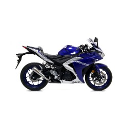 Silencieux ARROW Pro Race Adapt.Yamaha MT 03/R 3