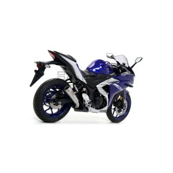 Silencieux ARROW Pro Race Adapt.Yamaha MT 03/R 3