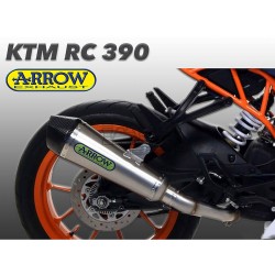 Silencieux ARROW X-Kone Adapt.KTM RC 390 2017-...