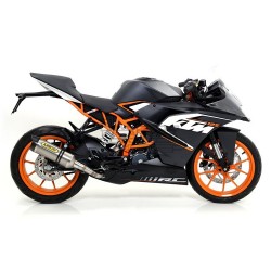 Demi Ligne ARROW Thunder KTM RC 125 / 390 2015-2016 (coupelle carbone)