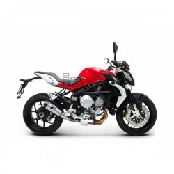 Silencieux TERMIGNONI Strada Conique Mv Agusta 675 Brutale, 800 Brutale/Dragster/Rivale (Coup. Carbone)