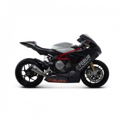 Silencieux TERMIGNONI Strada Conique Mv Agusta F3 675 et F3 800 (Coupelle carbone)