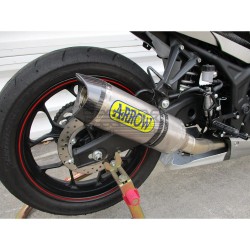 Silencieux ARROW Thunder Yamaha MT03/R 3 (coupelle carbone)