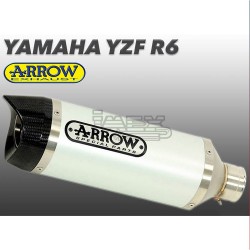 Silencieux ARROW Thunder Yamaha YZF 600 R6 2017-2021 (coupelle carbone)