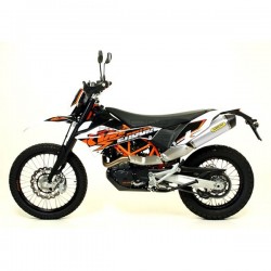 Ligne Complète ARROW Thunder KTM 690 SMC / ENDURO 2008-2016 (coupelle carbone)