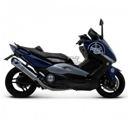 Ligne Complète TERMIGNONI Relevance Yamaha T-MAX 2008-2011 (Coupelle Carbone )