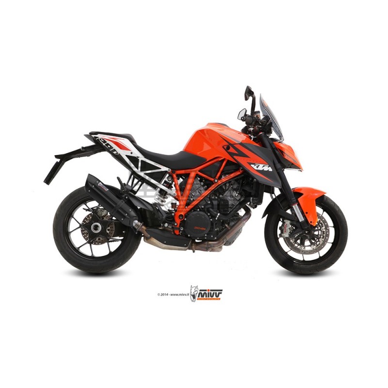 Silencieux MIVV SUONO Steel Black Adapt.KTM 1290 SUPER DUKE 2014-... Silencieux MIVV SUONO Steel Black Adapt.KTM 1290 SUPER DUKE 2014-...