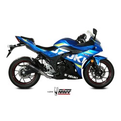 Silencieux MIVV GP PRO (avec grille) Suzuki GSX 250 R 2017-2020
