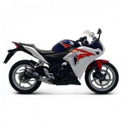 Silencieux TERMIGNONI Relevance Honda CBR 250 R 2011-2013 (Coupelle Carbone )