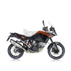 Silencieux BOS DESERT FOX KTM 1050/1190 ADVENTURE et SUPER ADVENTURE