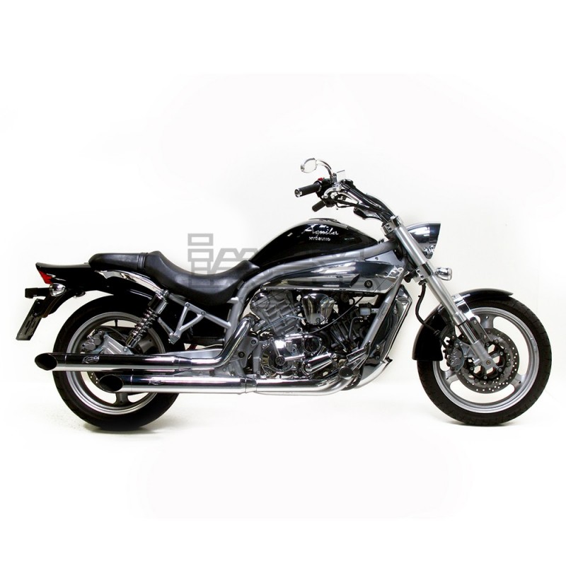 Ligne Complète SILVERTAIL K02 Hyosung AQUILA 650 GV 2005-2012