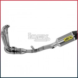 Ligne Complète ARROW Race Tech Competition Kawasaki ZX6R 600 et 636 Coll. Titane