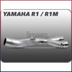 Manchon raccord sans catalyseur pour Yamaha YZF 1000 R1 2015-...