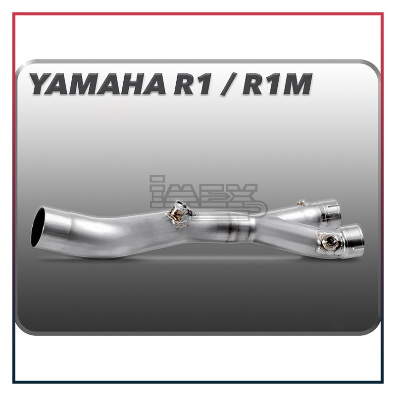 Manchon raccord sans catalyseur pour Yamaha YZF 1000 R1 2015-...