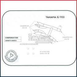 Boite à fumées pour Yamaha XJ 750 /900