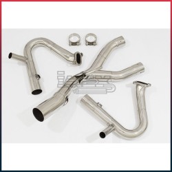 Collecteur + Manchon sans catalyseur pour BMW R 1200 RT 2014-2018 et R 1200 R / RS 2015-2018