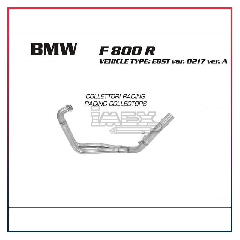 Collecteur pour BMW F 800 R 2009-...