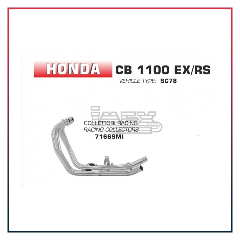Collecteur pour Honda CB 1100 EX 2014-...