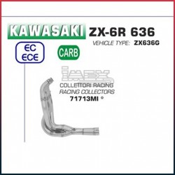 Collecteur pour Kawasaki ZX6R 636 2019-...