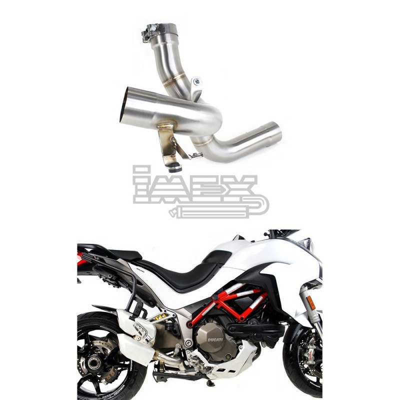 Manchon raccord sans catalyseur pour Ducati Multistrada 1200 / 1200 S 2015-2017