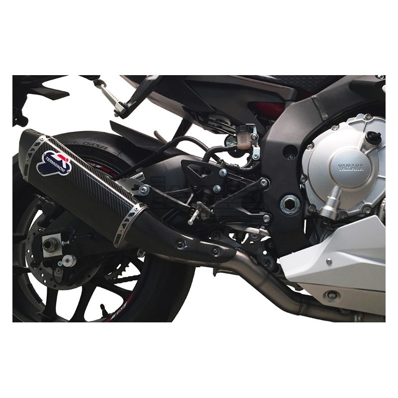 Manchon raccord sans catalyseur Termignoni pour Yamaha YZF 1000 R1 2015-...