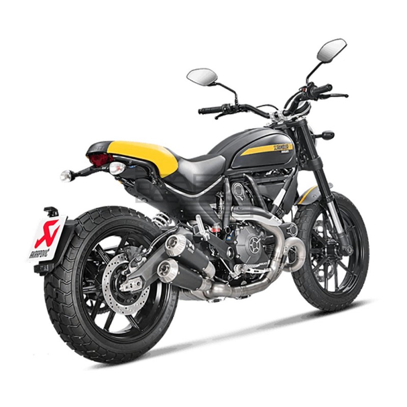 Manchon sans catalyseur Akrapovic pour Ducati SCRAMBLER (tous modèles sauf Desert Sled) 2015-...