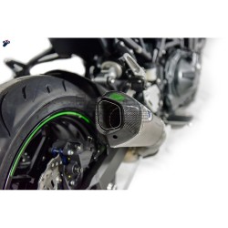 Silencieux TERMIGNONI Slip-On Conique Kawasaki Z 900 / Z 900 RS 2017-... Coup.Carbone