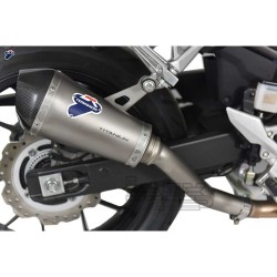Silencieux TERMIGNONI SLIP-ON Hexagonal conique Honda CB 500 F / CBR 500 R et CB 500 X 2019-...