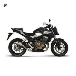 Silencieux TERMIGNONI GP Style conique Honda CB 500 F / CBR 500 R et CB 500 X 2019-...