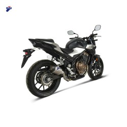 Silencieux TERMIGNONI RELEVANCE GP Hexagonal Honda CB 500 F / CBR 500 R et CB 500 X 2019-...