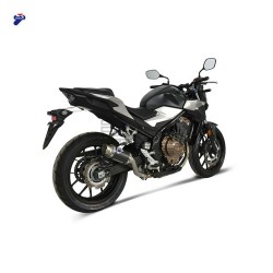 Silencieux TERMIGNONI GP Style Rond Honda CB 500 F / CBR 500 R et CB 500 X 2019-...