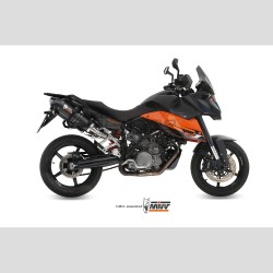 Silencieux MIVV SPORTLINE KTM 990 SMT 2009-2013 Coupelle Carbone