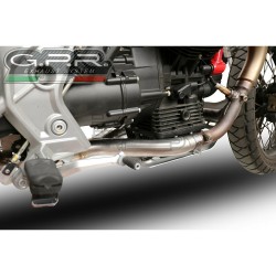 Manchon raccord sans catalyseur GPR pour Moto Guzzi V85 TT 2019-...