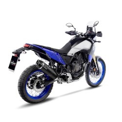 Silencieux LEOVINCE LV ONE Evo Black Edition Yamaha Ténéré 700 2019-... Coupelle Carbone