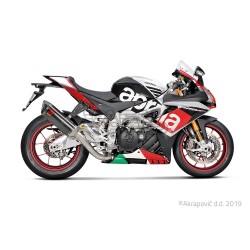 Ligne Complète AKRAPOVIC Evolution Line Aprilia RSV4 RR / RSV 4 RF 2015-... Coupelle Carbone
