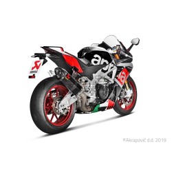 Ligne Complète AKRAPOVIC Evolution Line Aprilia RSV4 RR / RSV 4 RF 2015-... Coupelle Carbone