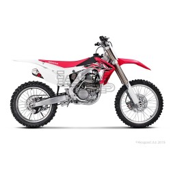 Ligne Complète AKRAPOVIC Evolution Line Honda CRF 250 R / RX 2016-2017