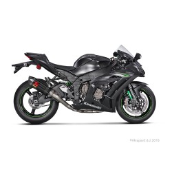 Ligne Complète AKRAPOVIC Evolution Line Kawasaki ZX 10 RR 2017-... Et ZX10R NINJA 2016-... Coupelle Carbone