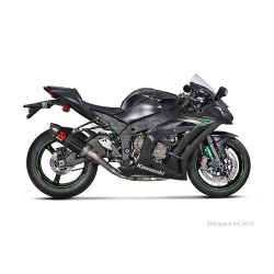 Ligne Complète AKRAPOVIC Evolution Line Kawasaki ZX 10 RR 2017-... Et ZX10R NINJA 2016-... Coupelle Carbone