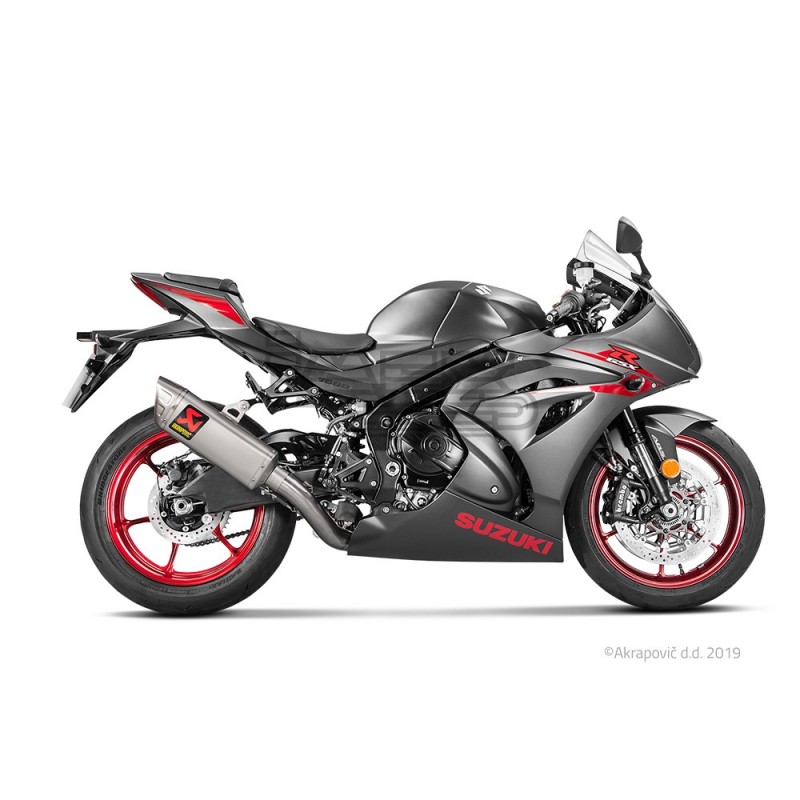 Ligne Complète AKRAPOVIC Evolution Line Suzuki GSX R 1000 2017-... Coupelle Carbone Ligne Complète AKRAPOVIC Evolution Line Suzuki GSX R 1000 2017-... Coupelle Carbone