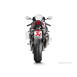 Ligne Complète AKRAPOVIC Evolution Line Suzuki GSX R 1000 2017-... Coupelle Carbone