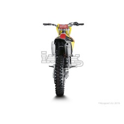 Ligne Complète AKRAPOVIC Evolution Line Suzuki RM-Z 250 2010-2018