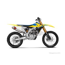 Ligne Complète AKRAPOVIC Evolution Line Suzuki RM-Z 450 2018-...