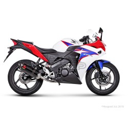 Ligne Complète AKRAPOVIC Racing Line Honda CBR 125 2011-2016 Coupelle Carbone