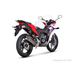 Ligne Complète AKRAPOVIC Racing Line Honda CBR 125 2011-2016 Coupelle Carbone