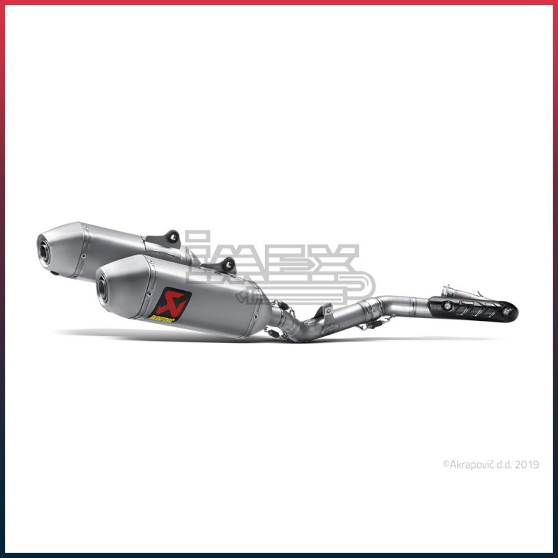 Ligne Complète AKRAPOVIC Racing Line Honda CRF 450 R / RX 2015-2016